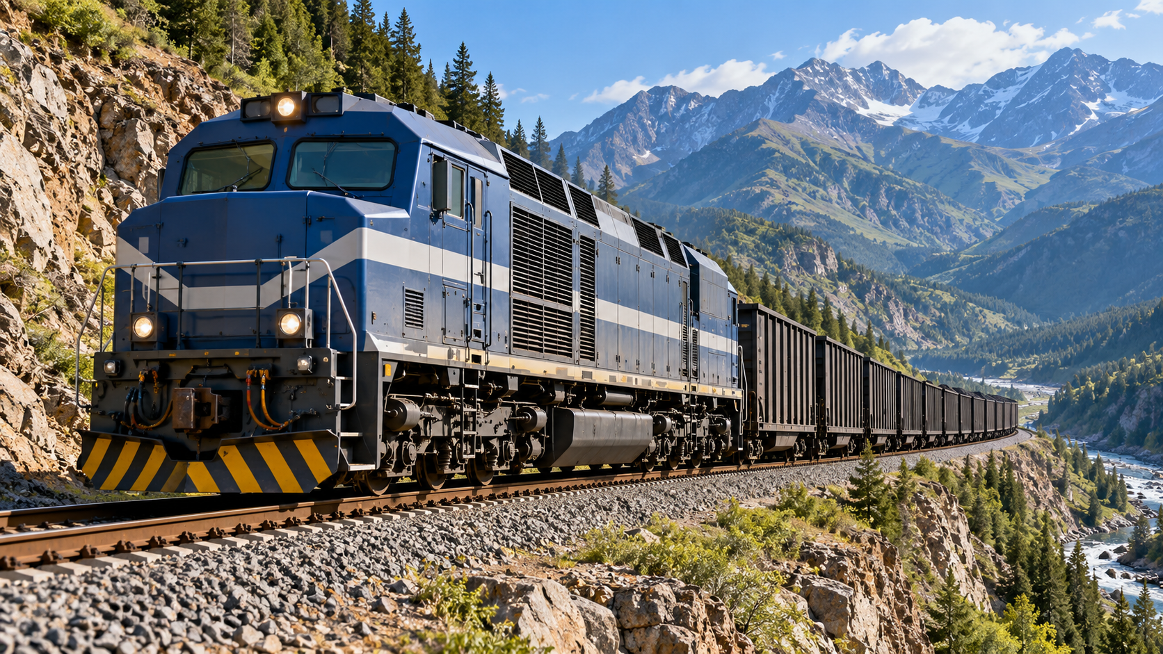 When do heavy duty reciprocating engines make sense for rail power?