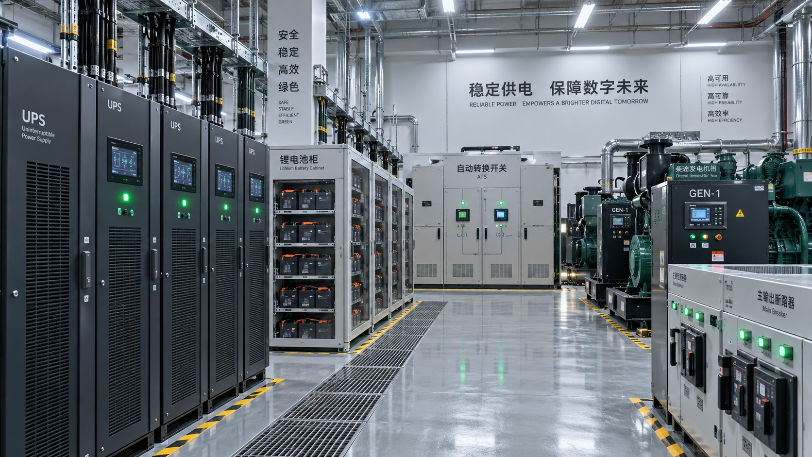What uptime guarantees should a commercial backup power systems manufacturer provide?