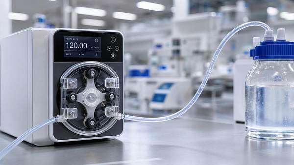 Peristaltic Pump Flow Rate Stability Under Long Run Conditions