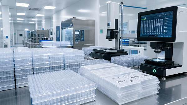 Sterile Pipette Tips Factory Checks Before a Volume Contract