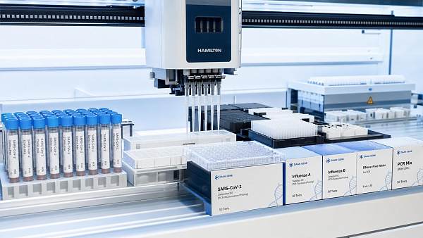 Liquid Handling in Covid and Flu Testing at Peak Demand