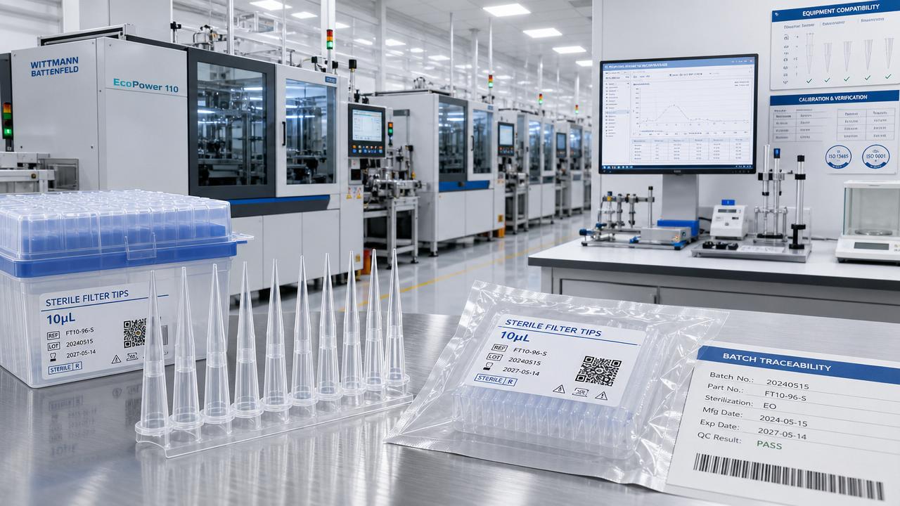 Sterile Pipette Tips Factory Selection Gets Harder at Audit Stage