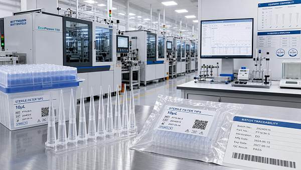 Sterile Pipette Tips Factory Selection Gets Harder at Audit Stage