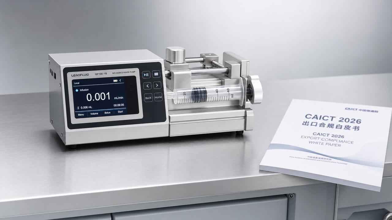 CAICT Releases 2026 Syringe Pumps Export Compliance White Paper