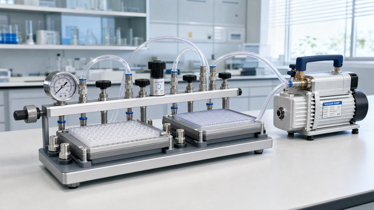 Choosing a Vacuum Manifold for Microplates Without Flow Loss