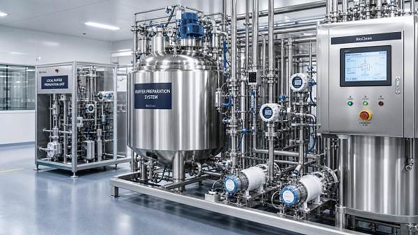 Automated buffer preparation factory or in-house setup?