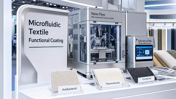 2026柯桥纺博会 Launches Microfluidic Textile Functional Coating Zone