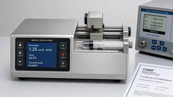 FDA Mandates NIST-Traceable Remote Calibration for Syringe Pumps from Oct 2026