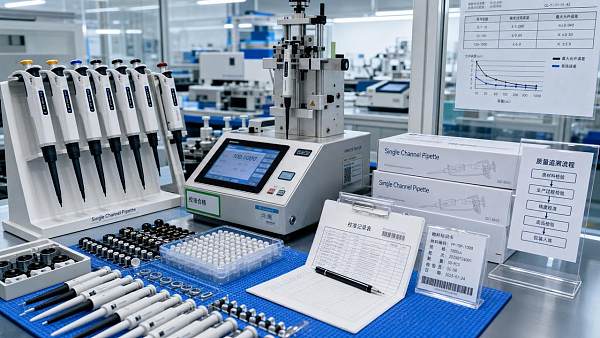 What separates a good single channel pipette factory?