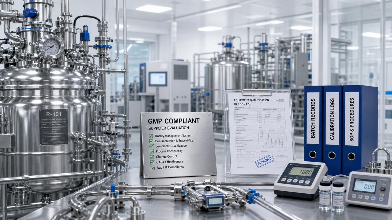 What to check before choosing a GMP compliance supplier