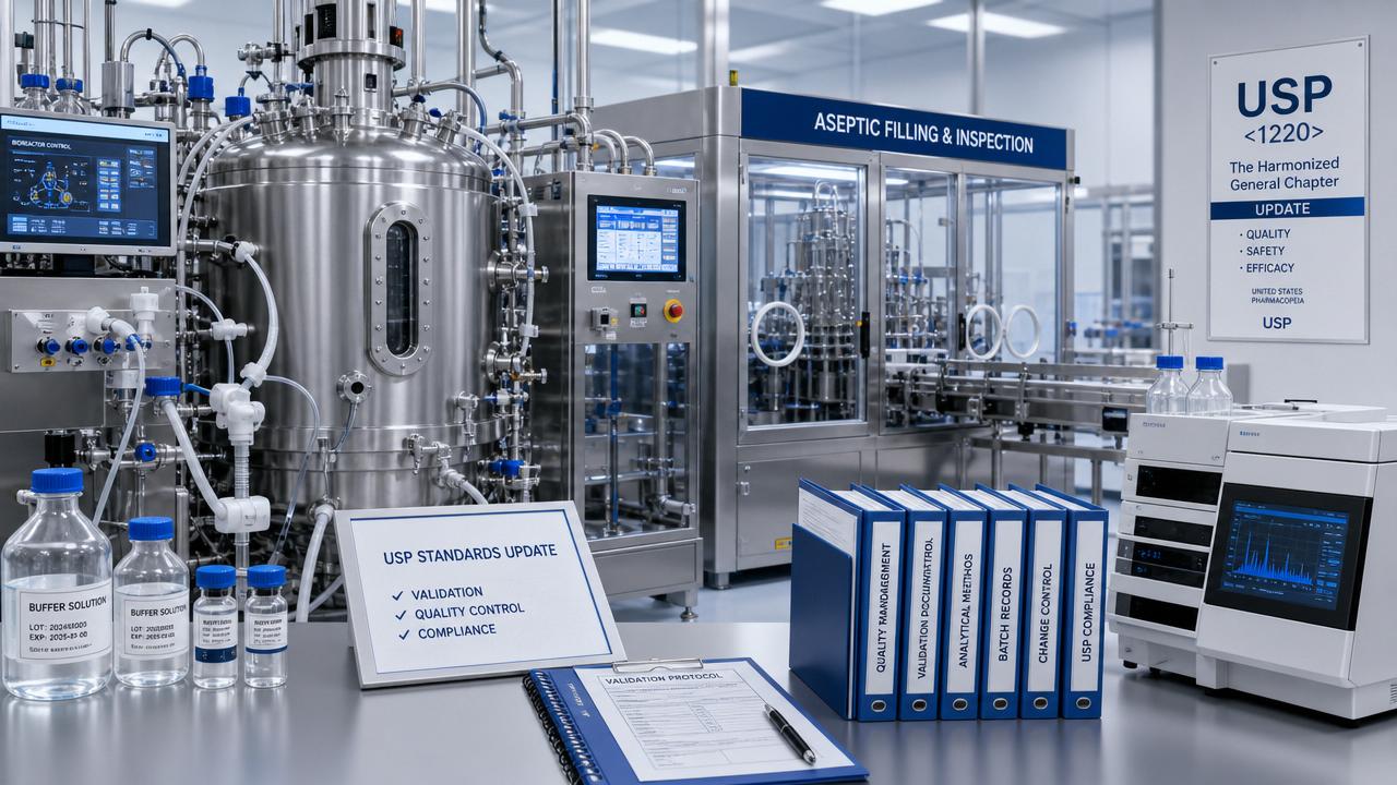Are biological manufacturing USP standards changing in 2026