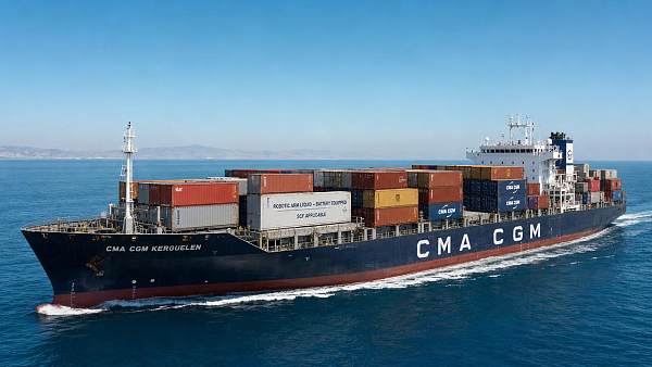 Hormuz Strait Surcharges Rise to $1,280/TEU for Robotic Arm Liquid Shipments