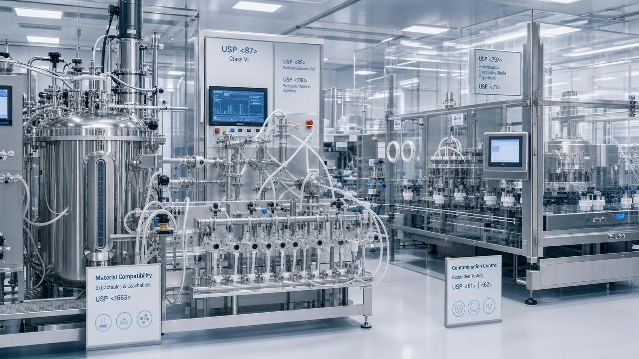 How USP standards shape biological manufacturing quality