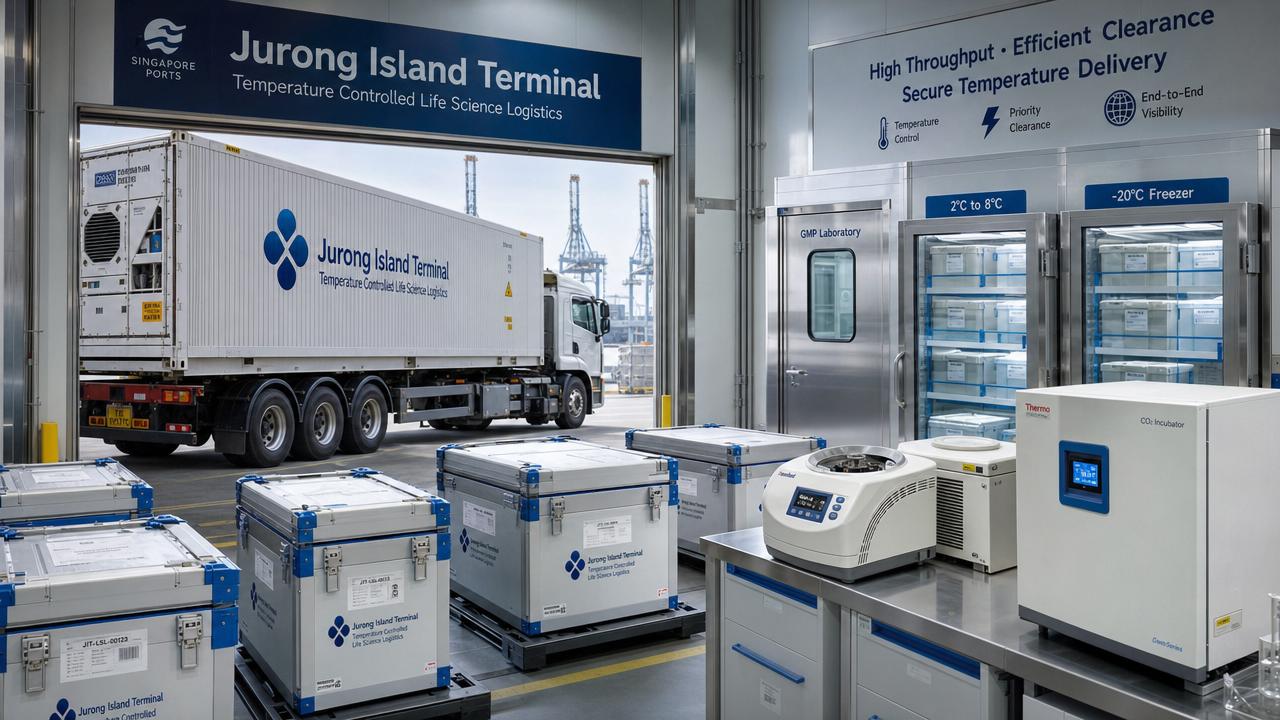 PSA launches fast lane for GMP lab cargo