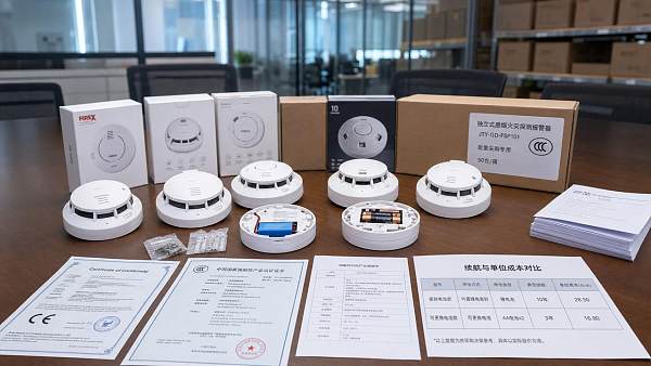 Buying Smoke Detectors in Bulk: How to Compare Certifications, Battery Life, and Unit Cost