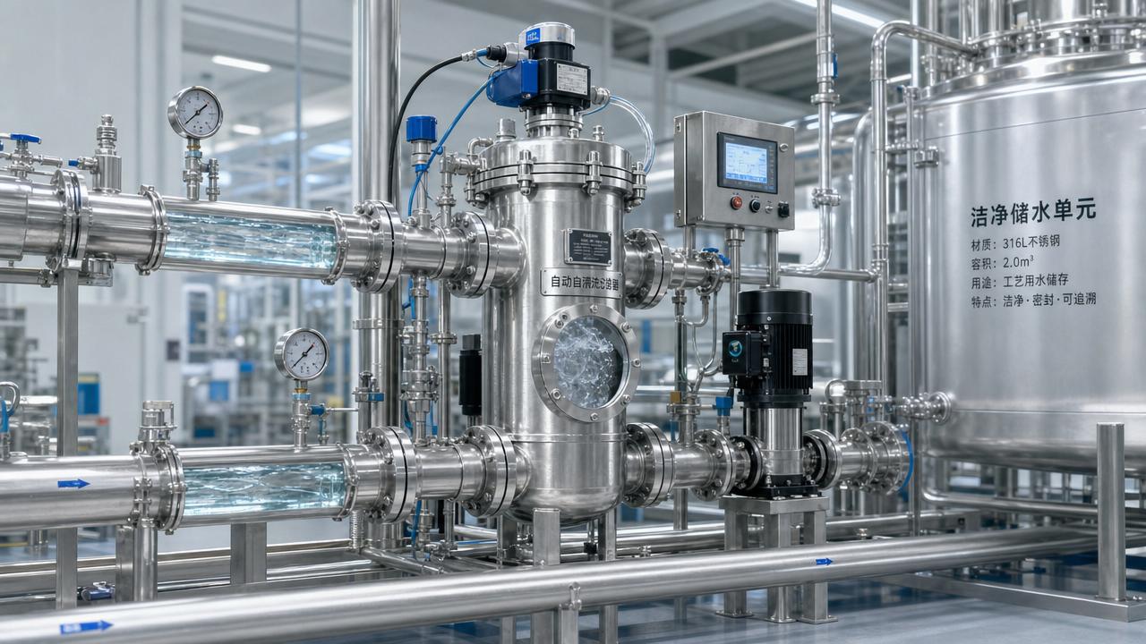 How to Choose an Automatic Self Cleaning Filter for Continuous Process Water Systems