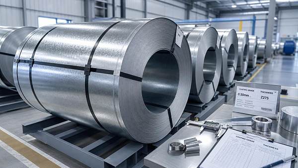 Galvanized Steel Coils: Coating Grades, Thickness, and What Buyers Should Check