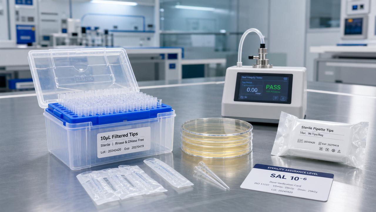 Sterility Validation for Tips (SAL): Test Methods, Acceptance Criteria, and Common Pitfalls