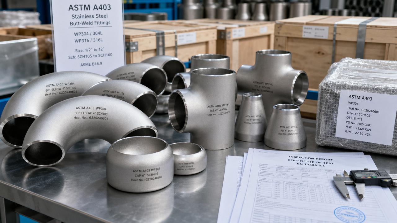Butt Weld Fittings Wholesale Buying Guide: Grades, Schedules, MOQ, and Supplier Checks