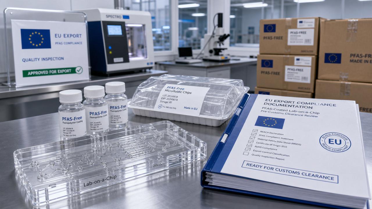 EU REACH Rule Takes Effect for Fluorinated Coatings in Lab-on-a-Chip Exports