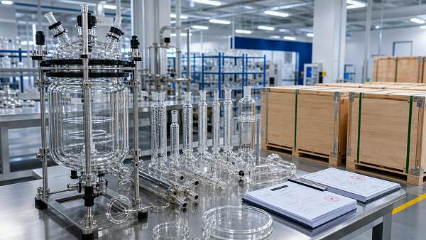 German Borosilicate Glass Tightness Extends Glass Reactor Lead Times