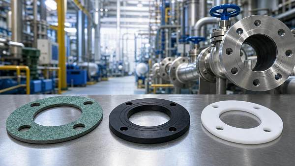 Non Asbestos Gaskets vs Rubber and PTFE: Which Sealing Material Fits Your Process?