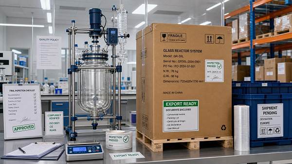 Korean-Language GMP Labels Required for Glass Reactors