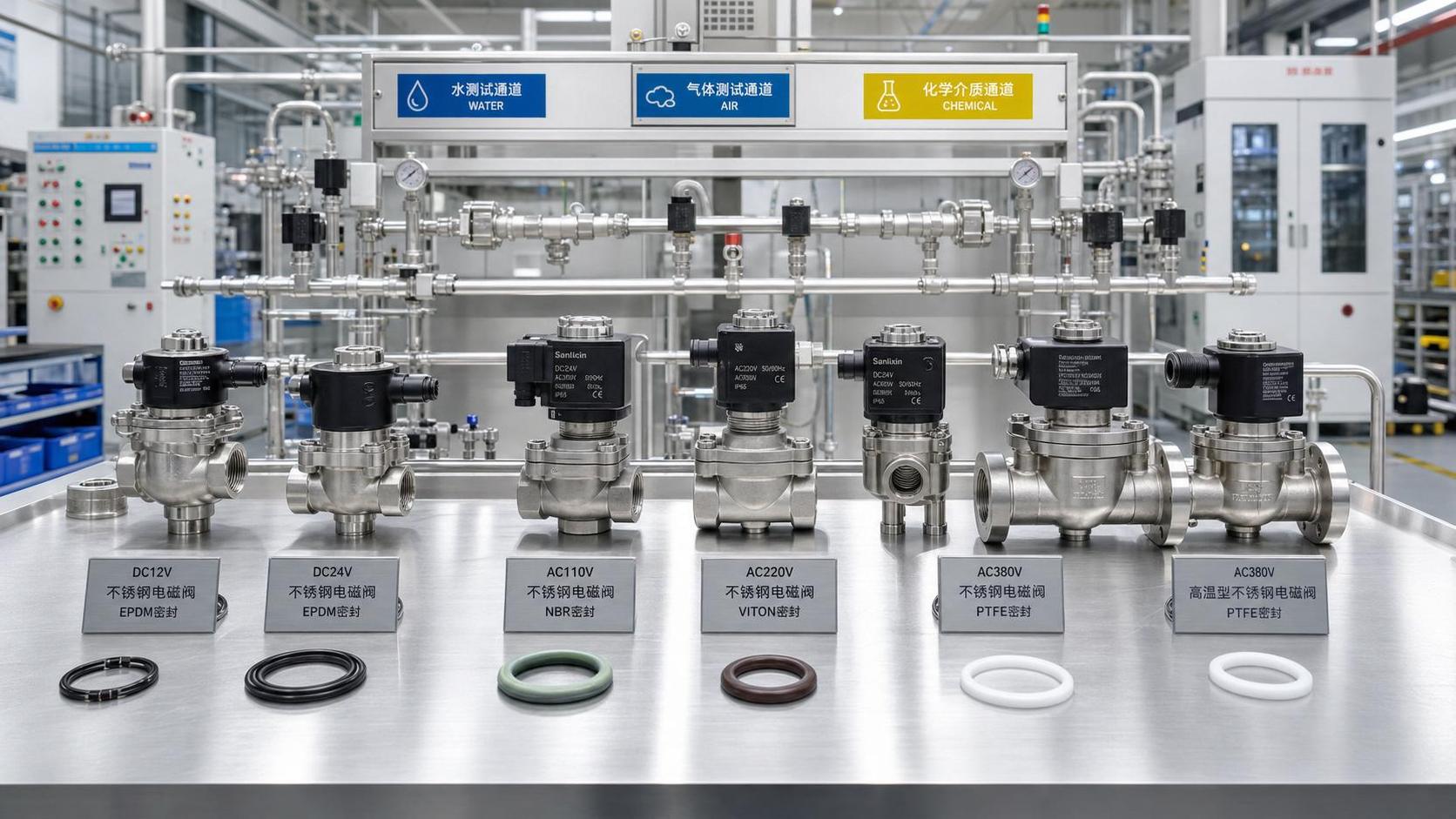 Solenoid Valves Wholesale Buying Guide: Voltage, Media Compatibility, and Seal Options