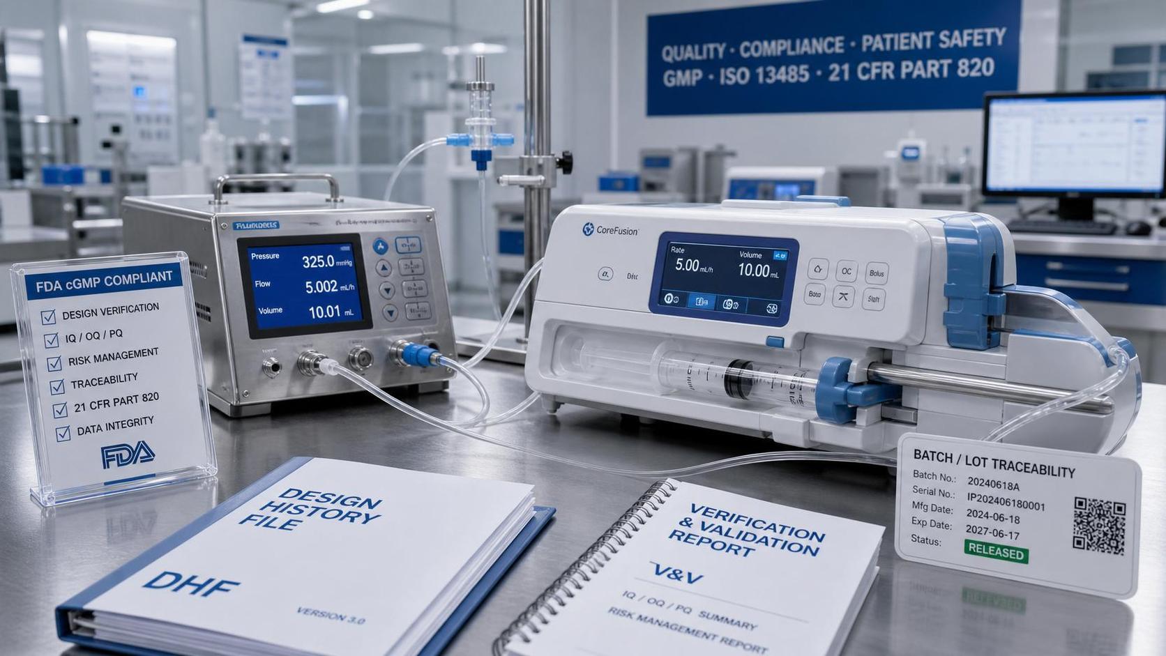 FDA Opens Comment Period on Draft GMP Appendix for Syringe Pumps