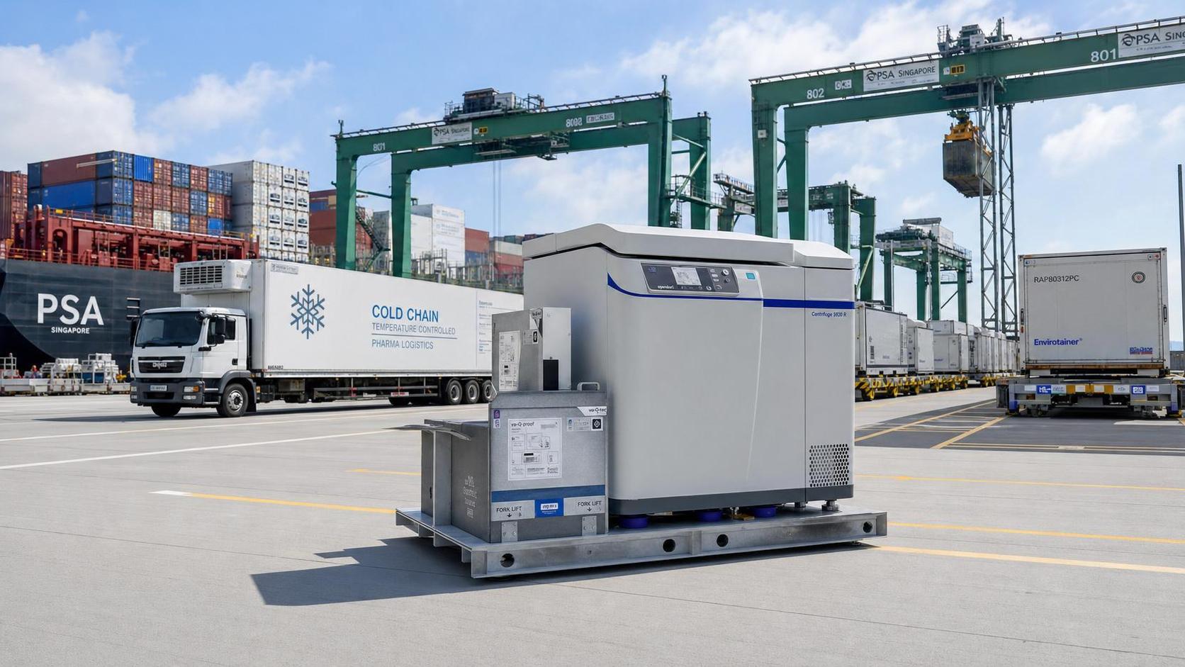 PSA Singapore Launches Bio-Cold Lane at Jurong Island Port