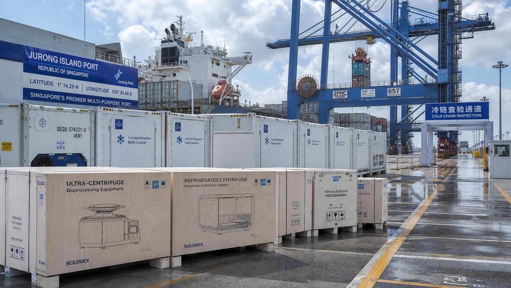 PSA Opens Bio-Cold Lane, Cutting Sea-Clearance Time 40% PSA Opens Bio-Cold Lane, Cutting Sea-Clearance Time 40%