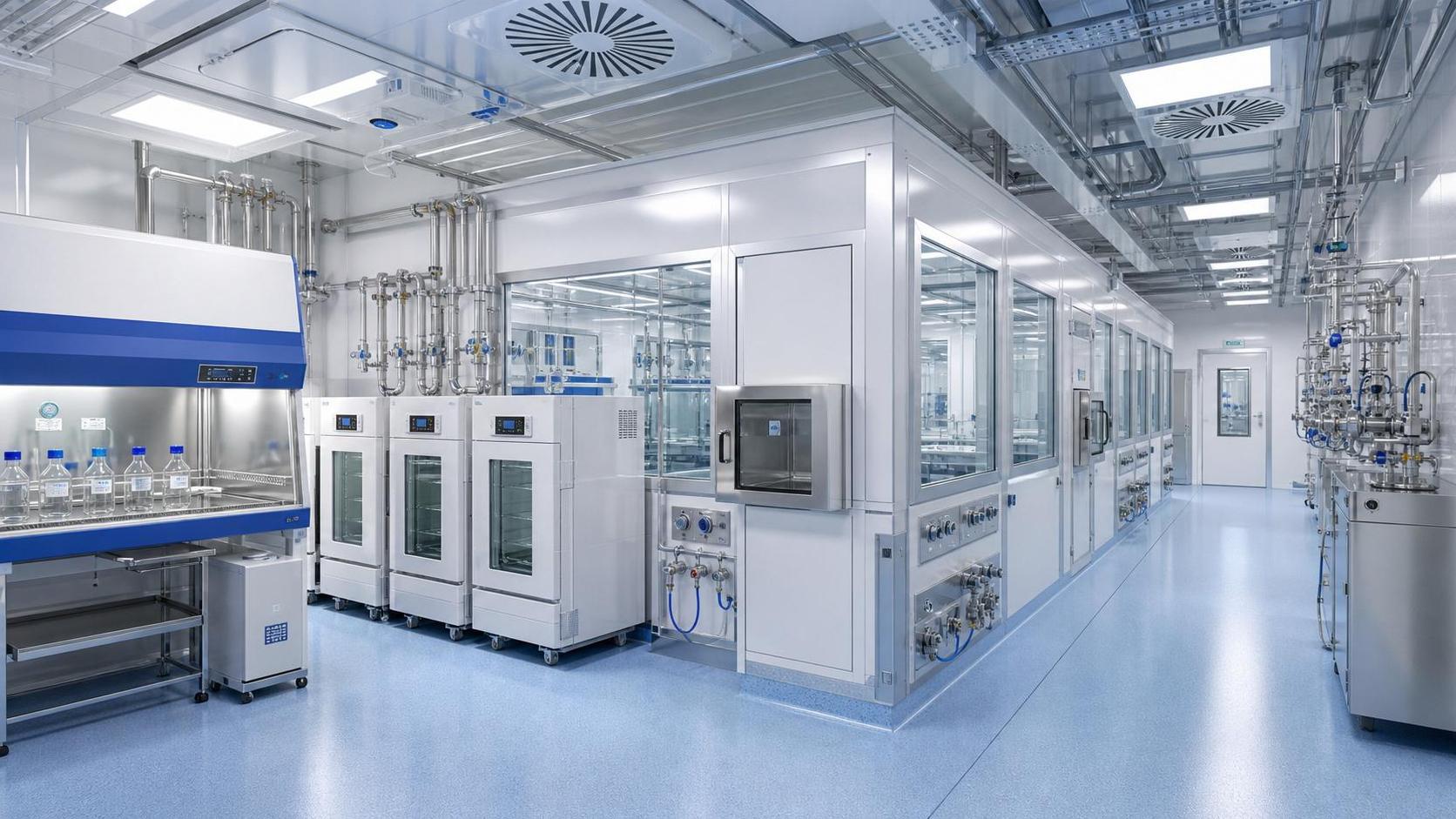 Cell Culture Infrastructure for Cleanrooms: Layout, Airflow, and Utility Basics