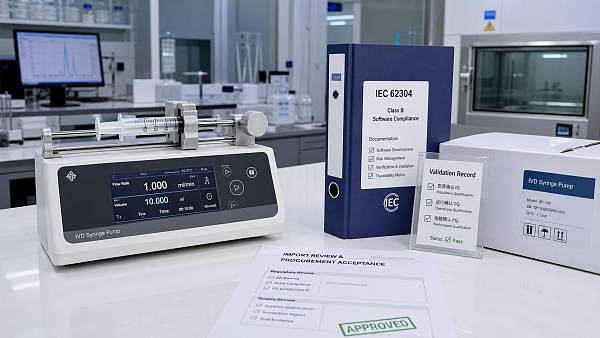 FDA Sets IEC 62304 Class B Bar for IVD Syringe Pumps