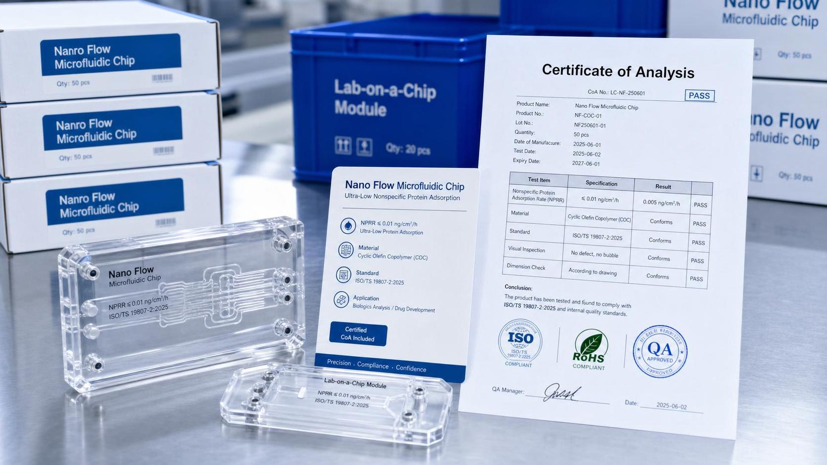 Singapore HSA Requires NPRR Labeling for Nano Flow Chips