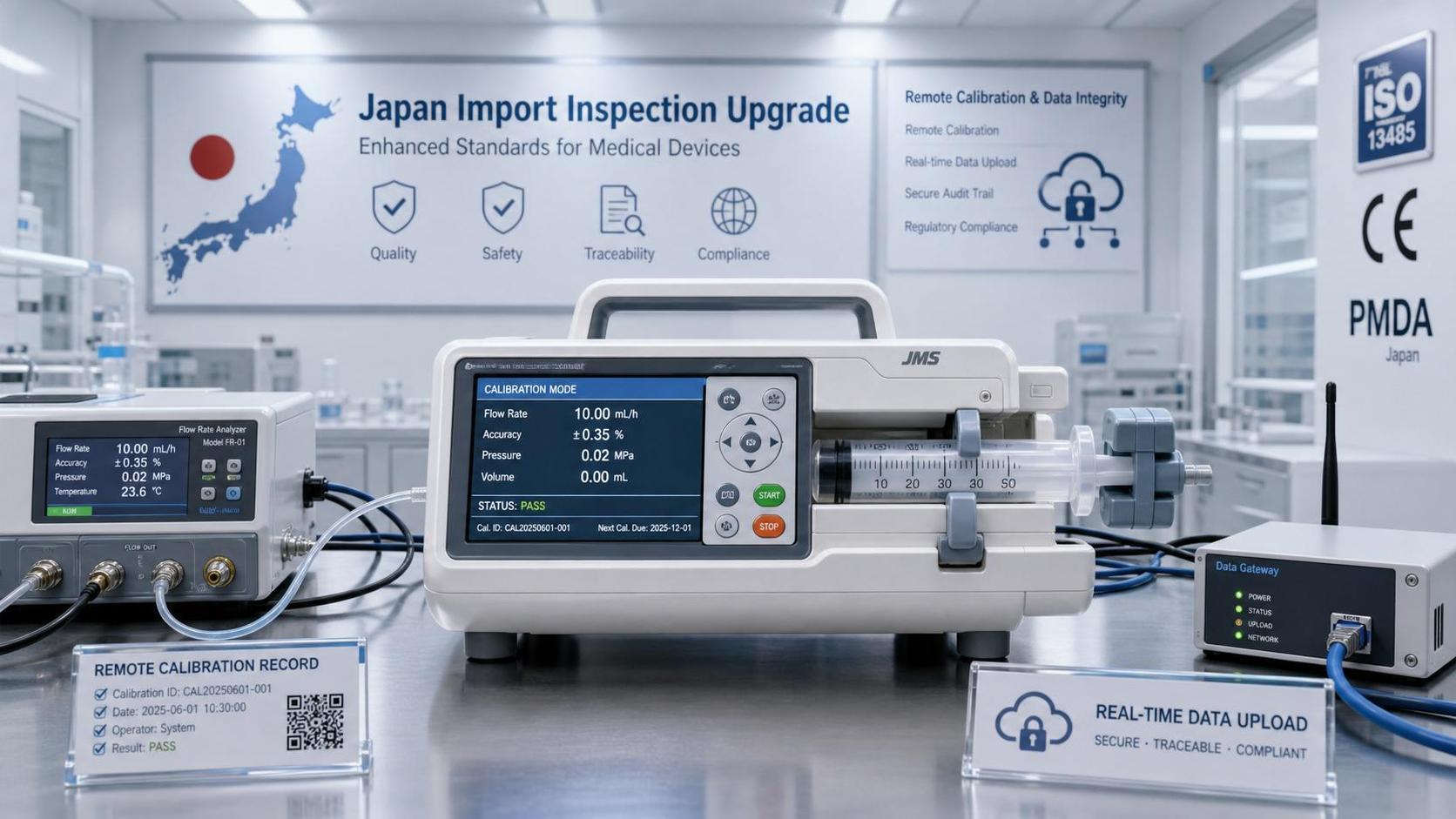 PMDA Tightens Syringe Pump Import Review for Japan