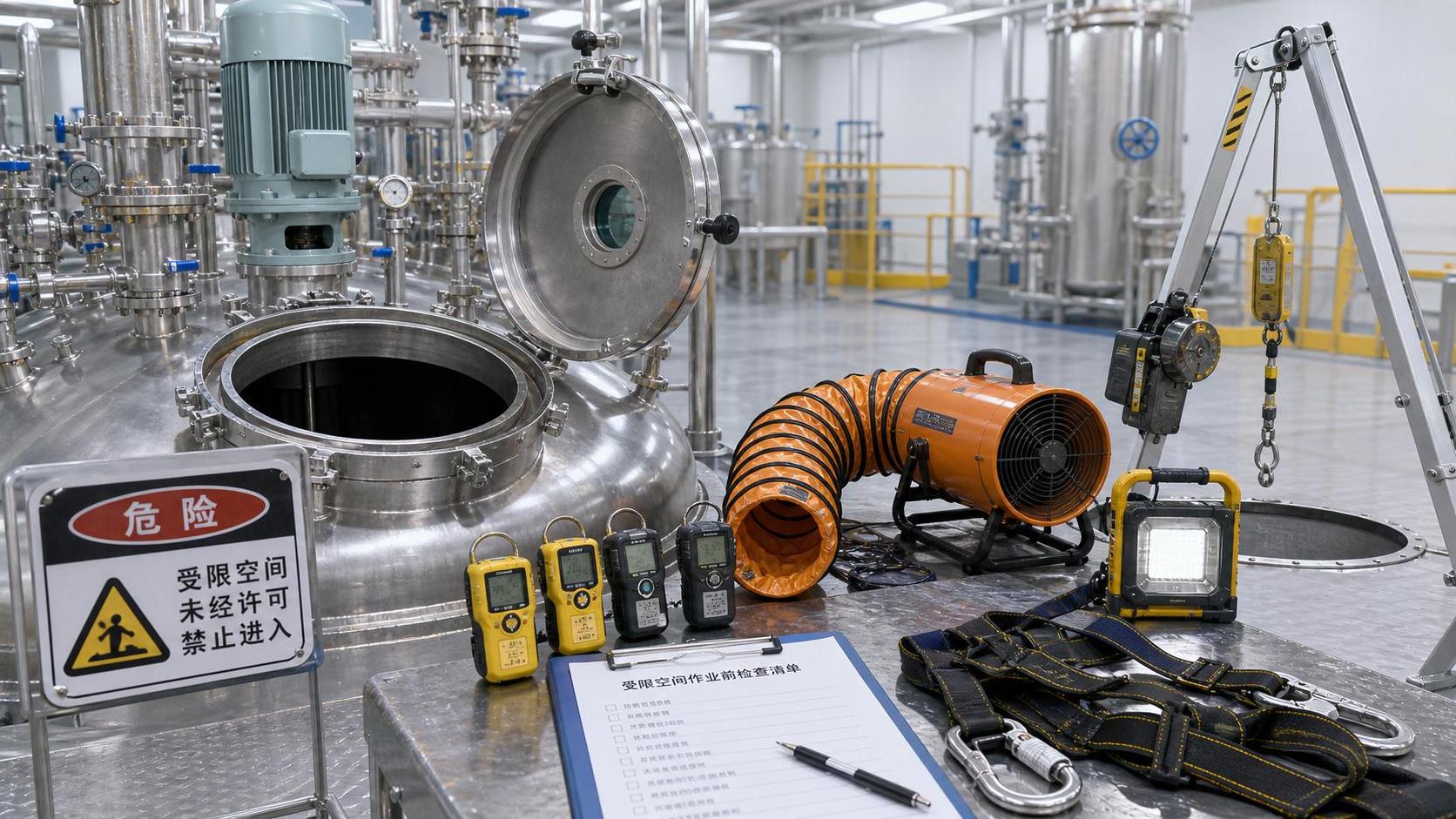 Confined Space Equipment Checklist: What Safety Managers Should Verify Before Entry