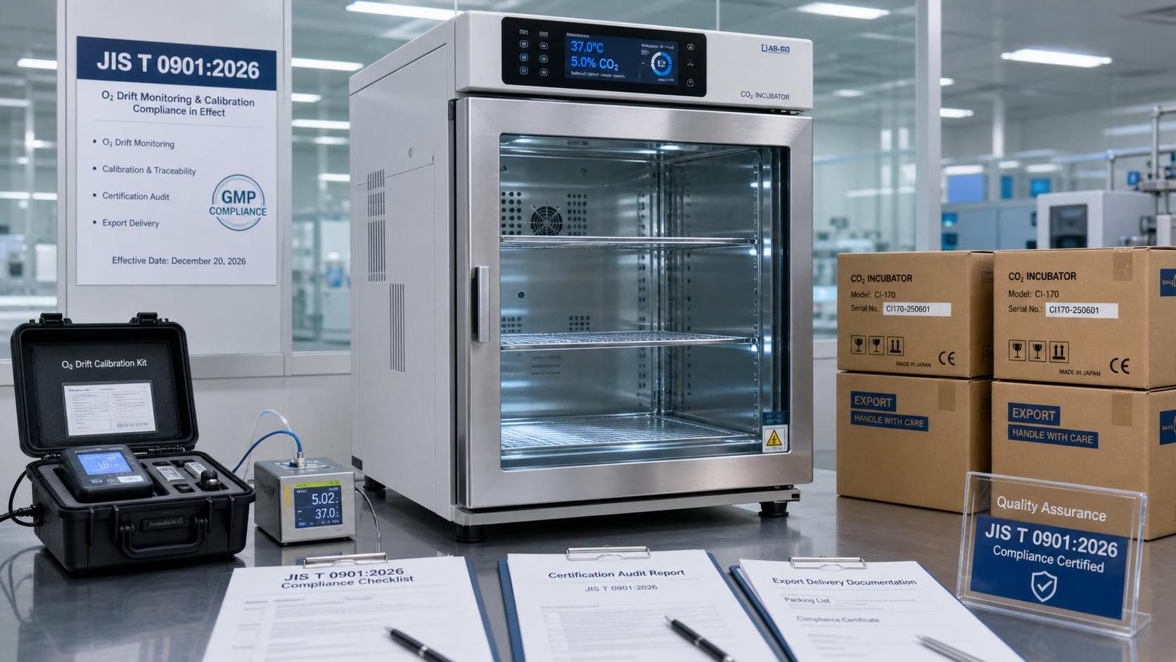 JIS T 0901:2026 Takes Effect for CO2 Incubators