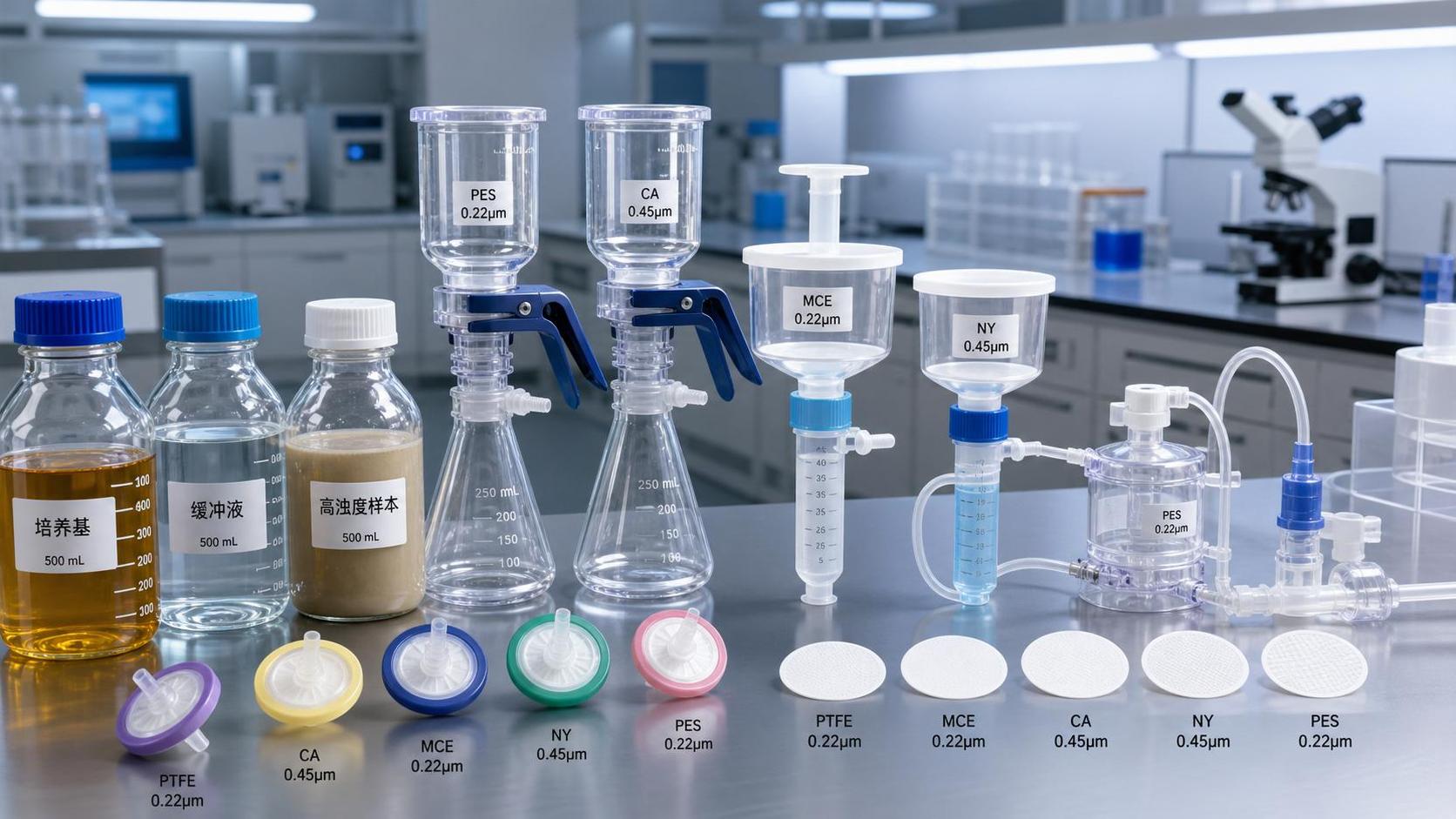 How to Choose Filtration Units for Microbiology Labs by Sample Type and Sterility Needs