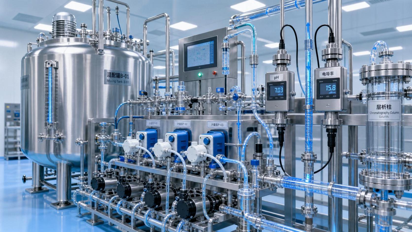 When Automated Buffer Preparation for Bioprocessing Improves Accuracy and Batch Consistency