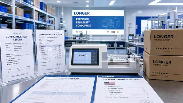 FDA Tightens Syringe Pump Import Documentation