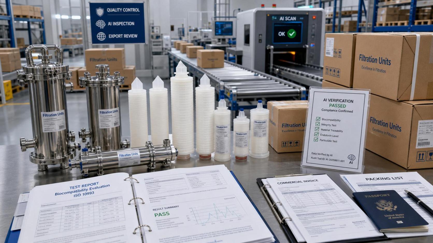 China Customs Adds AI Biocompatibility Checks for Filtration Units