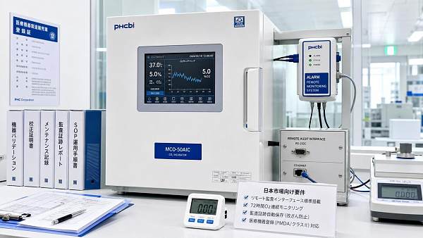 Japan Revises CO2 Incubator Rules for Remote O2 Drift Audits
