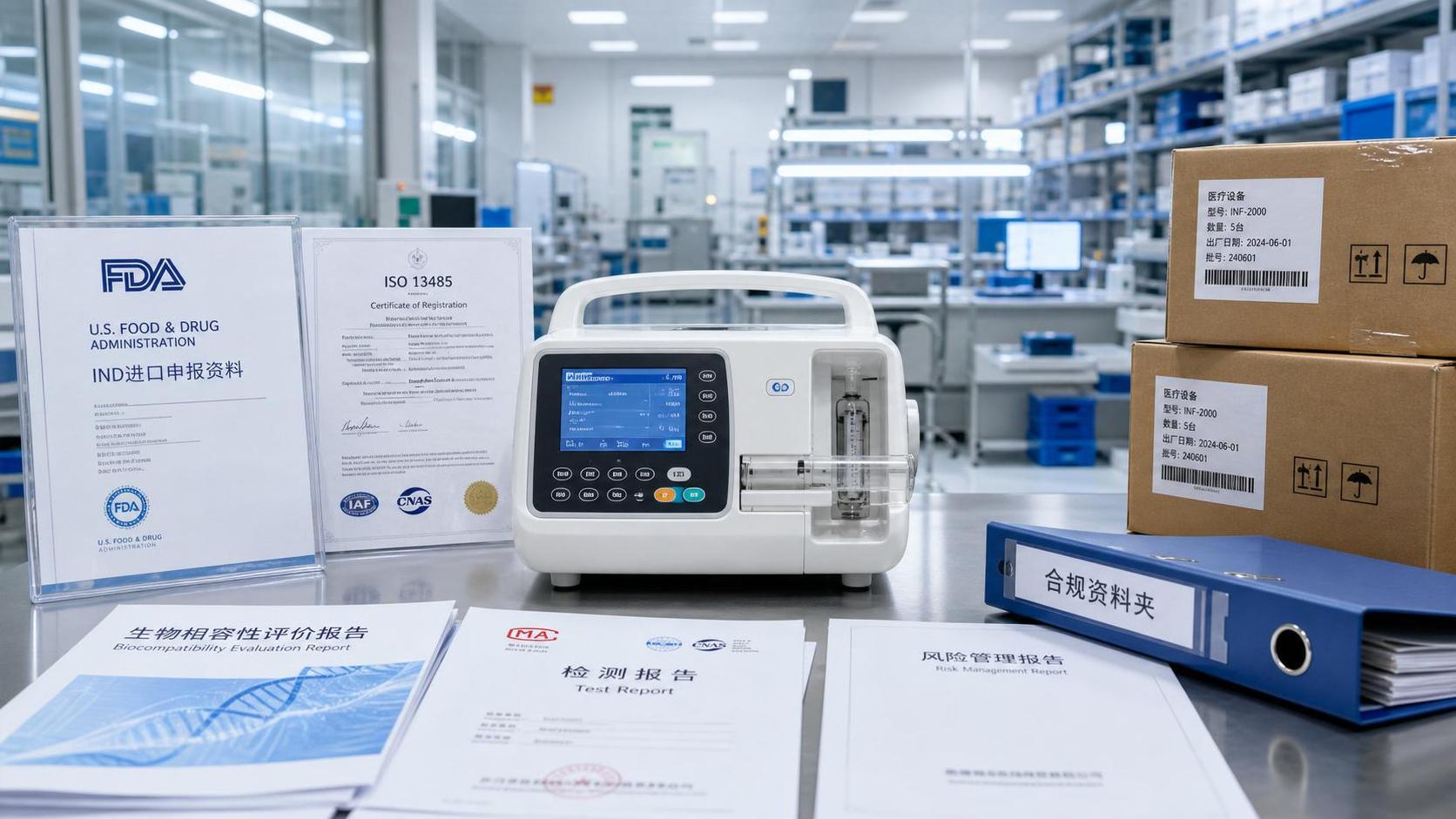 FDA Sets New Pre-Import Filing Rule for Syringe Pumps