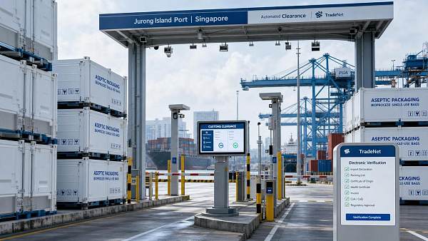 PSA Jurong Island Starts Smart Lane for Single-Use Bags