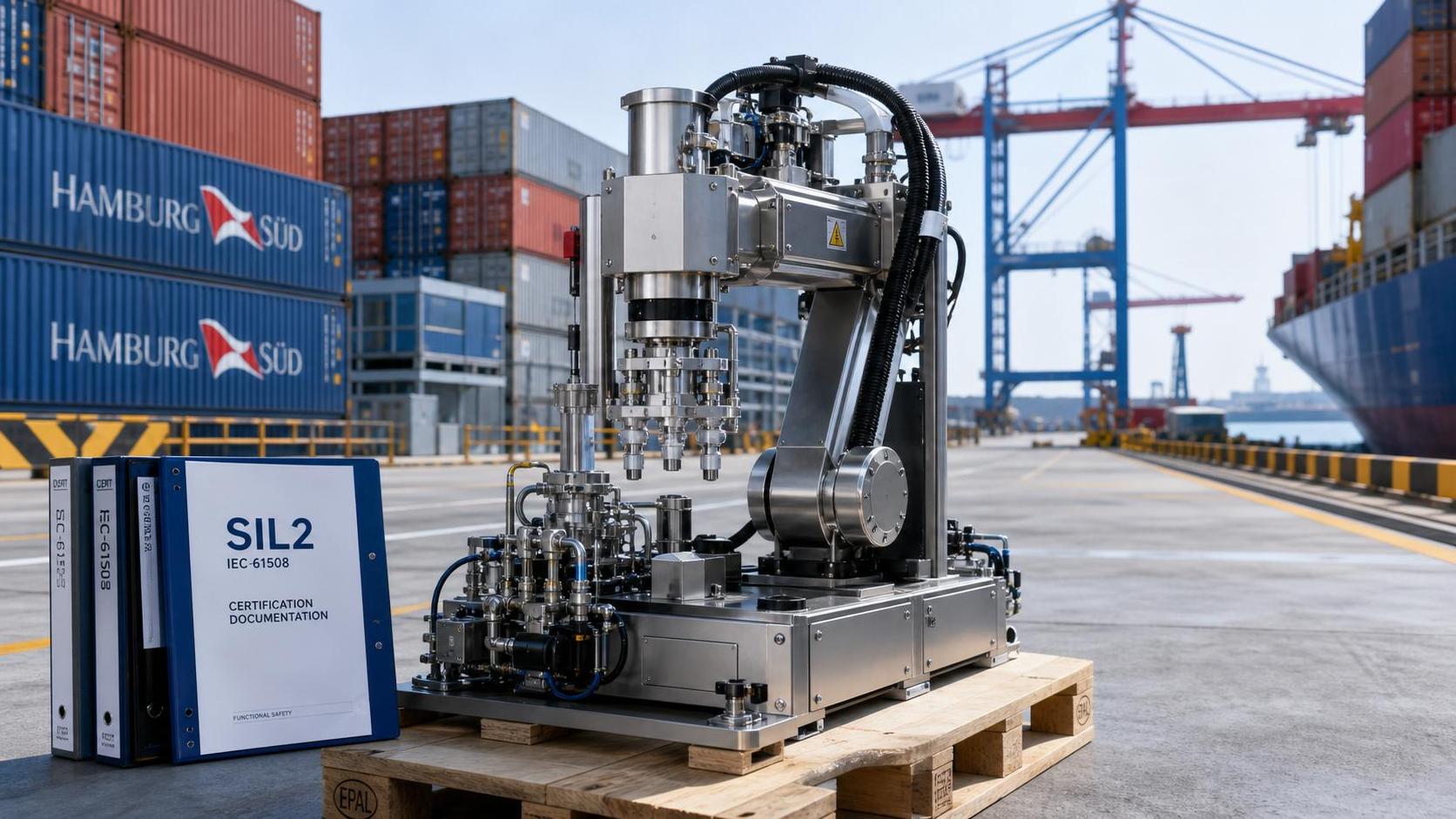 Hamburg Port Fast Track Ties Clearance to IEC 61508 SIL2 Filing