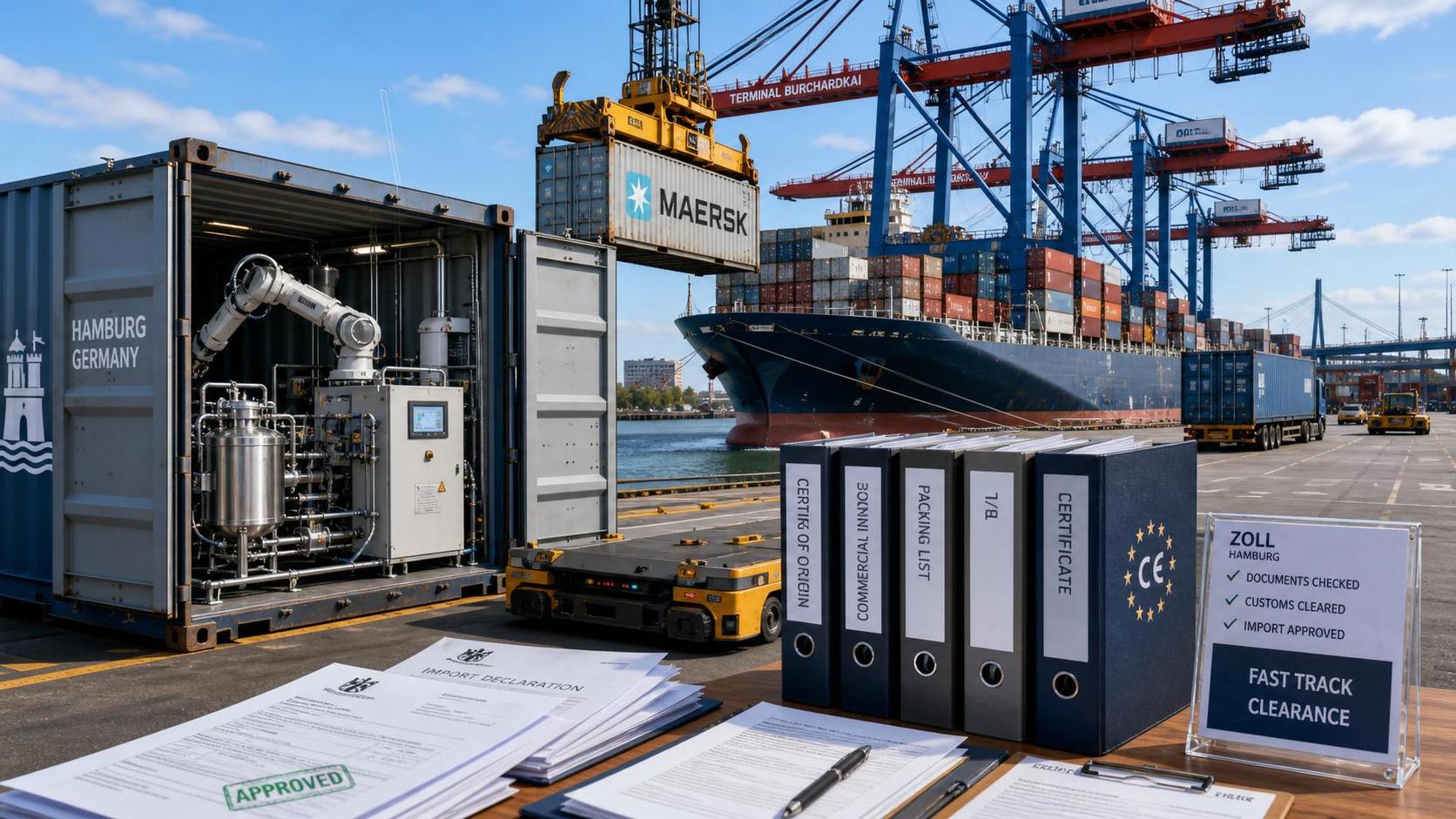 Hamburg Port Opens Fast Lane for Robotic Liquid Handling Imports