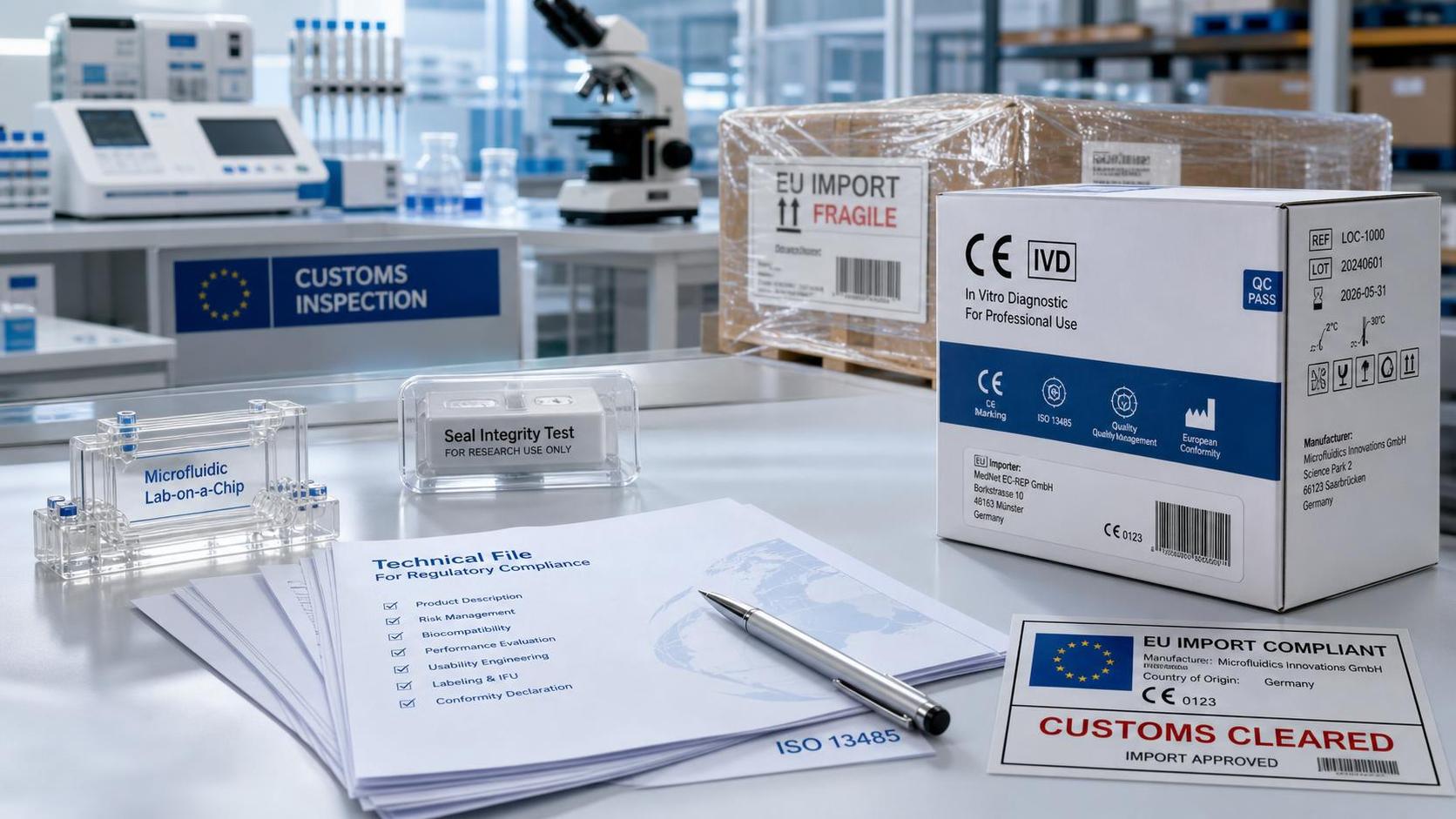 EU CE Rule Takes Effect for Lab-on-a-Chip Imports