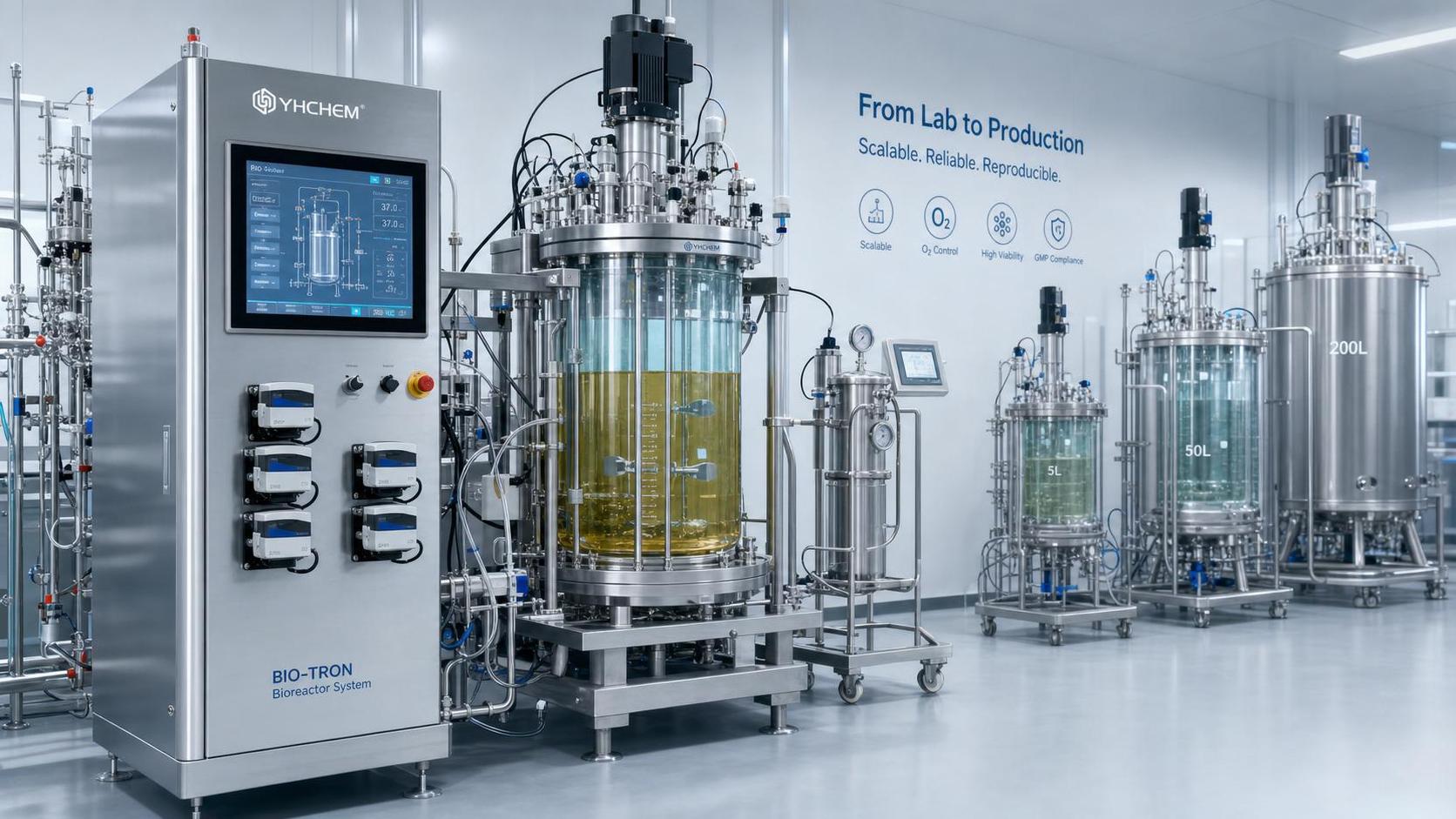 How to Choose a Stirred Tank Bioreactor for Mammalian Cell Culture Scaling?