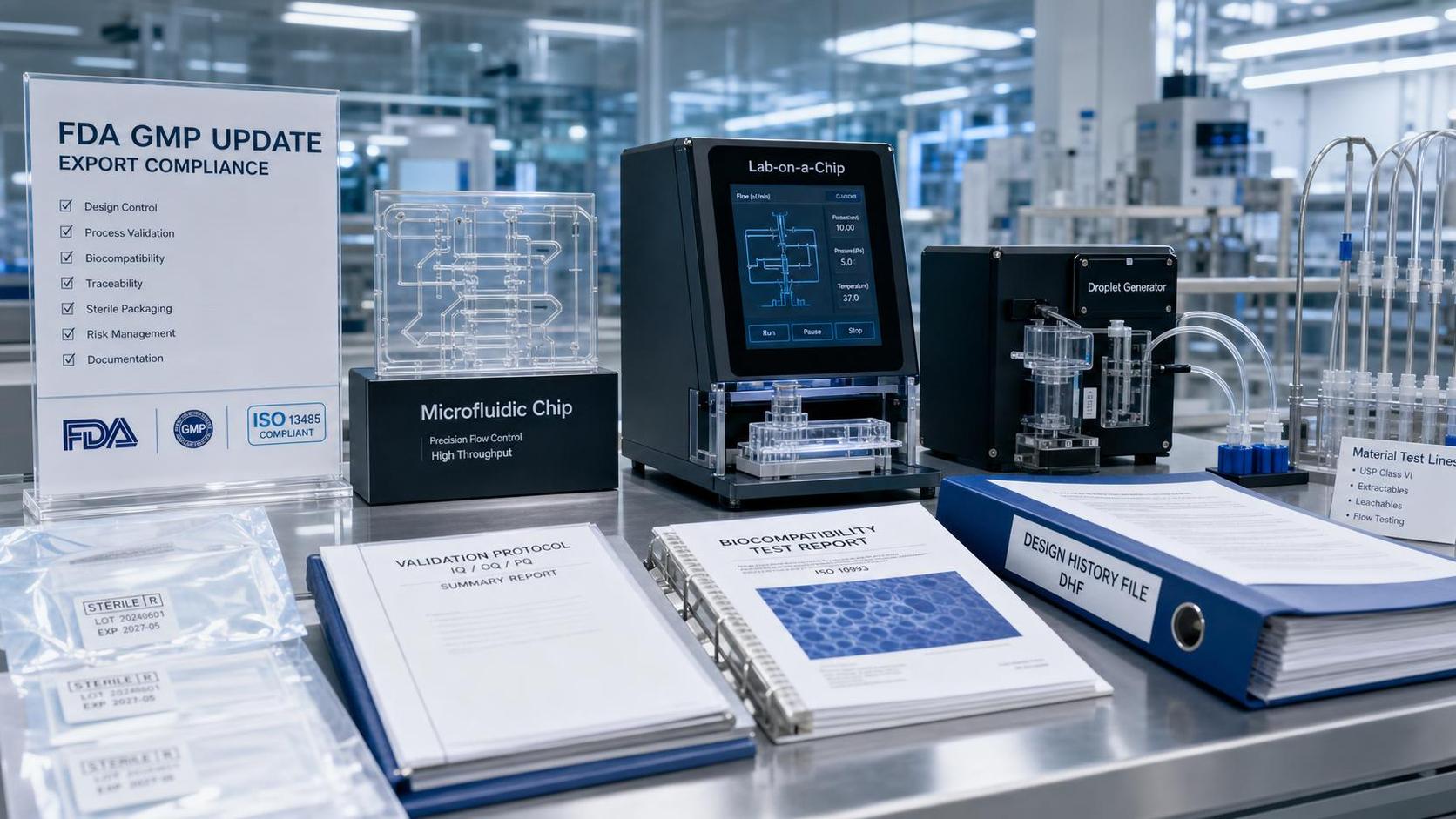 FDA GMP Update Reaches Lab-on-a-Chip Devices
