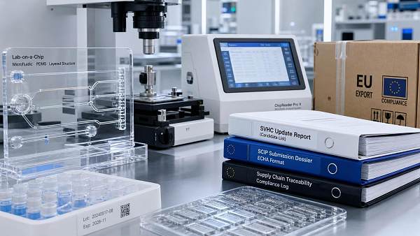 ECHA SVHC Update Raises SCIP Duties for Lab-on-a-Chip